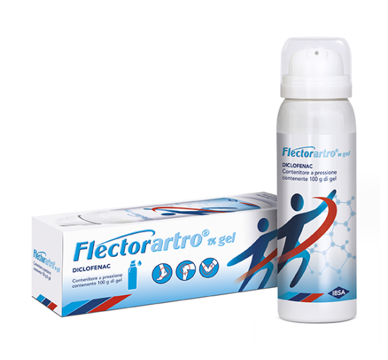 FLECTORARTRO*gel derm 100 g 1% contenitore sotto pressione
