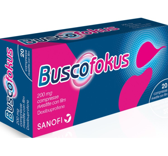 BUSCOFOKUS*20 cpr riv 200 mg