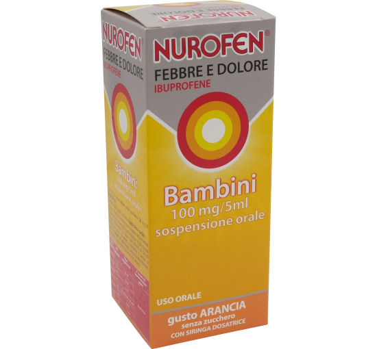 NUROFEN FEBBRE D*BB100MG/5ML A