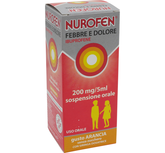 NUROFEN FEBBRE D*200MG/5ML ARA