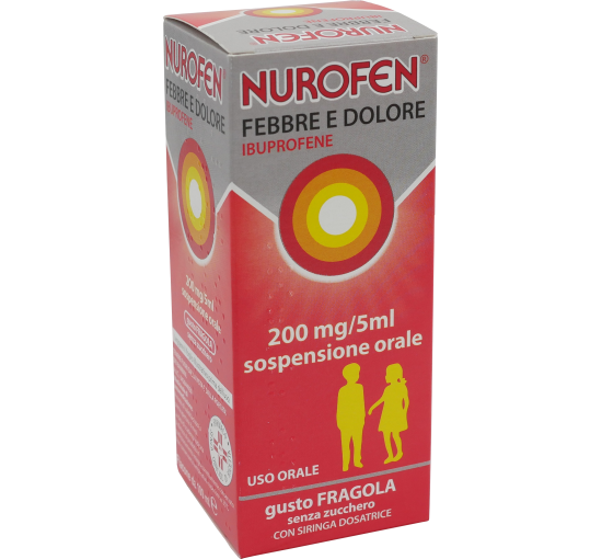 NUROFEN FEBBRE D*200MG/5ML FRA