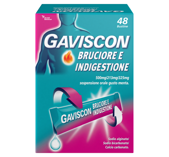 GAVISCON BRUCIORE E INDIG*48BS