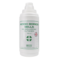 ACIDO BORICO (SELLA)*soluz u.e. 500 ml 3%