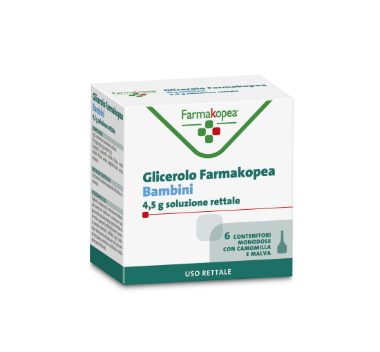 GLICEROLO FARMAK*BB 6CONT 4,5G