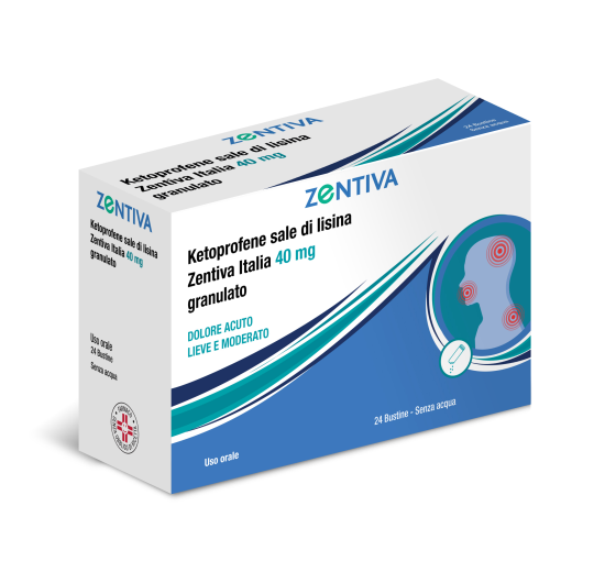 KETOPROFENE LISINA ZEN*24BS