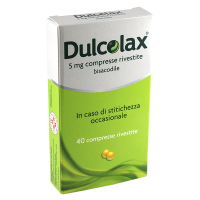 DULCOLAX*40CPR RIV 5MG