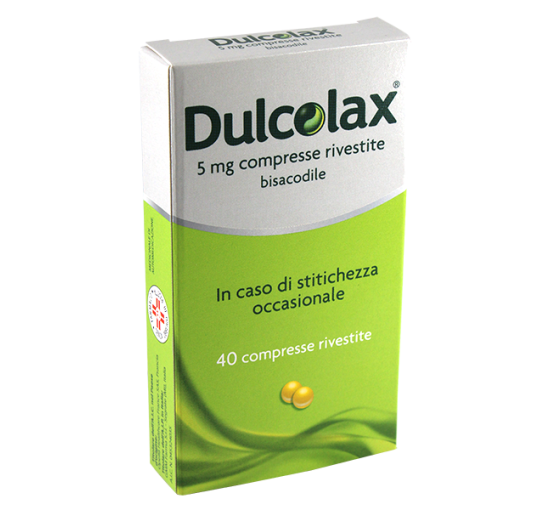 DULCOLAX*40CPR RIV 5MG