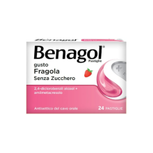 BENAGOL*24 PASTIGLIE GUSTO FRAGOLA SENZA ZUCCHERO