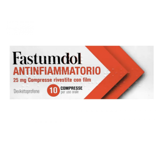 FASTUMDOL ANTINF*10CPR 25MG