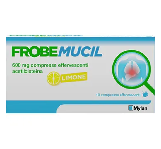 FROBEMUCIL*10CPR EFF 600MG