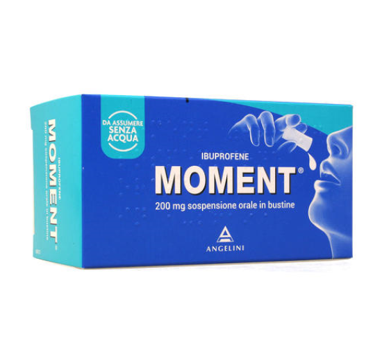 MOMENT*orale sosp 8 bust 200 mg