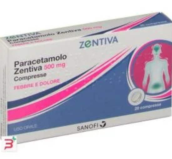 PARACETAMOLO ZEN*20CPR 500MG