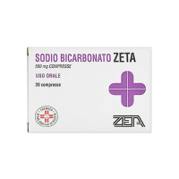 SODIO BICARBONATO (ZETA)*20 cpr 500 mg