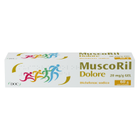 MUSCORIL DOLORE*GEL 60G 20MG/G