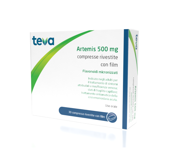 ARTEMIS*30CPR RIV 500MG