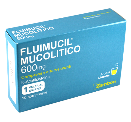 FLUIMUCIL MUCOL*10CPR EFF600MG