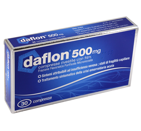 DAFLON*30CPR RIV 500MG
