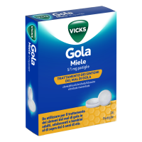 VICKS GOLA*24PAST 5+1MG MIELE